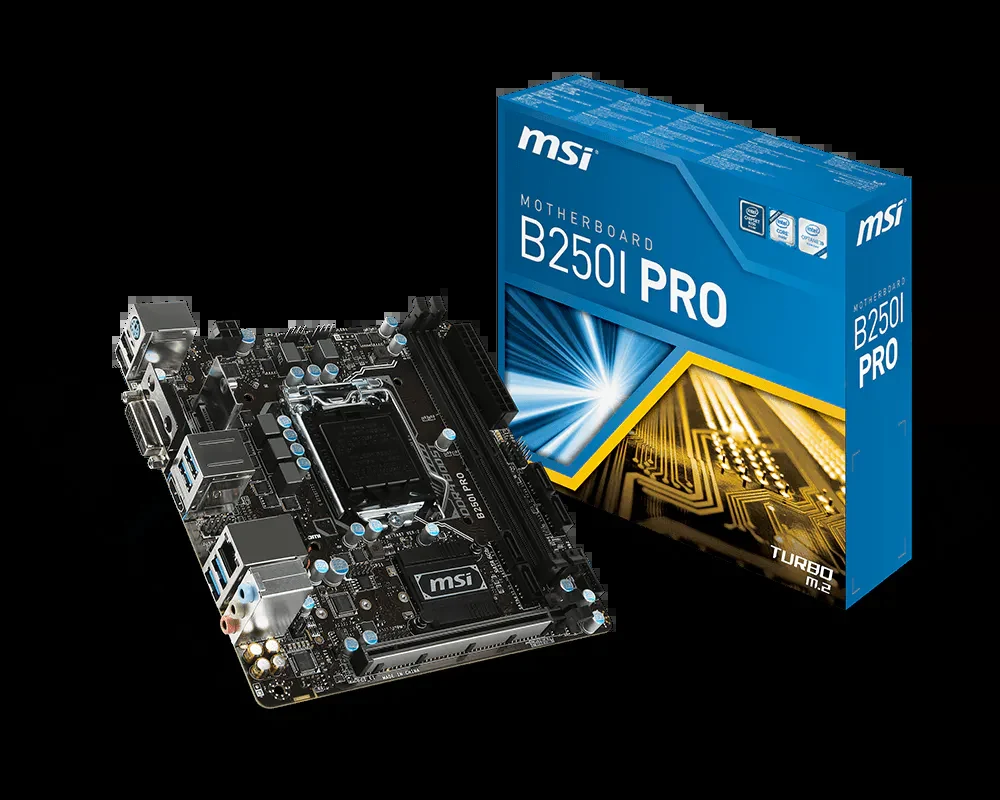 Mainboard MSI B250I GAMING PRO AC - LGA 1151 - NEW