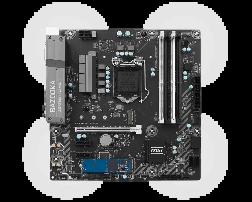 Mainboard MSI B250M BAZOOKA - LGA 1151 - NEW