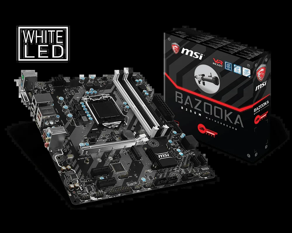 Mainboard MSI B250M BAZOOKA PLUS - LGA 1151 - NEW