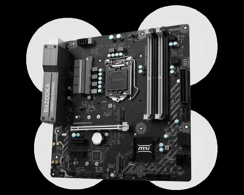 Mainboard MSI B250M BAZOOKA PLUS - LGA 1151 - NEW