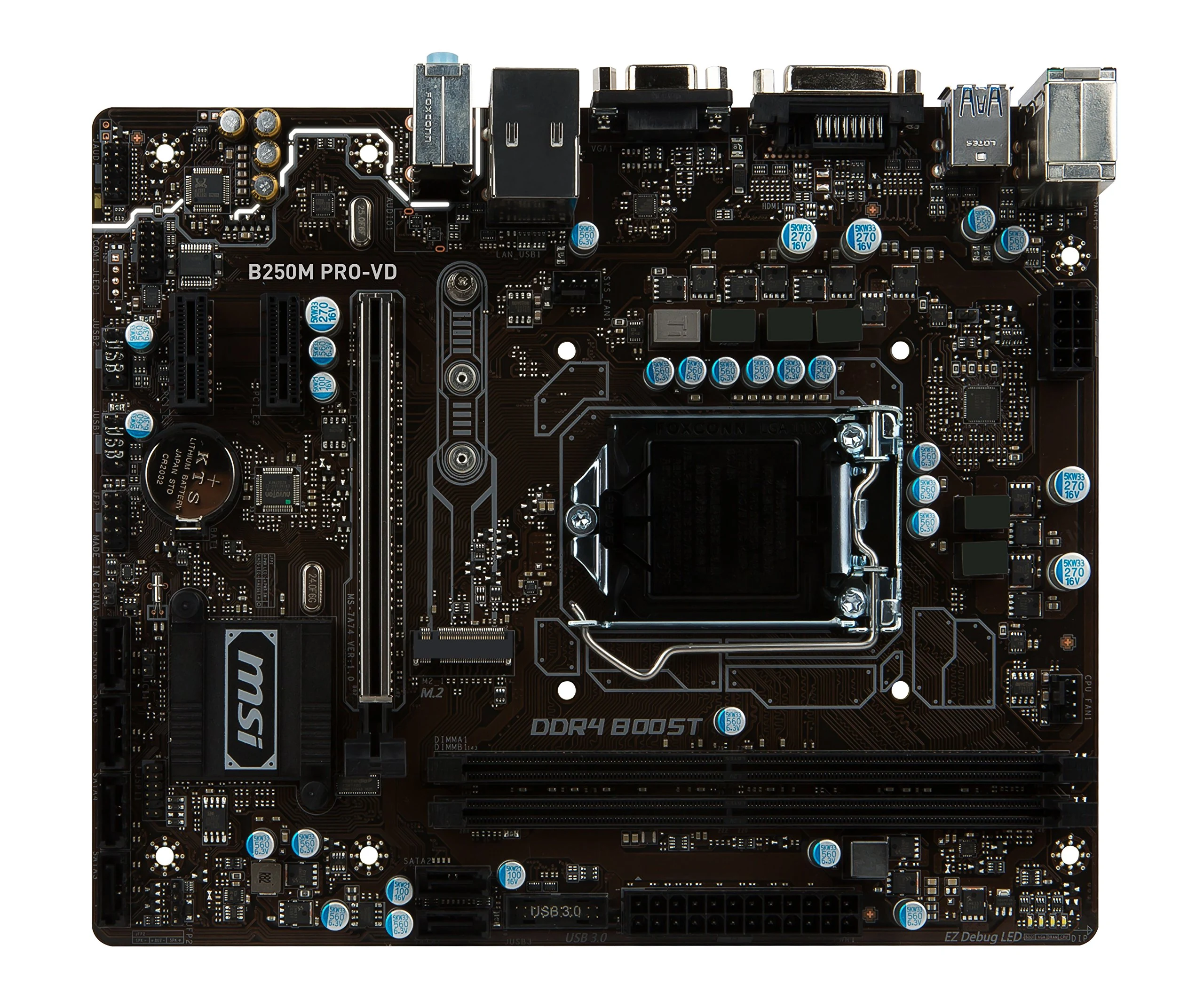 Mainboard MSI B250M PRO-VD - LGA 1151 - NEW