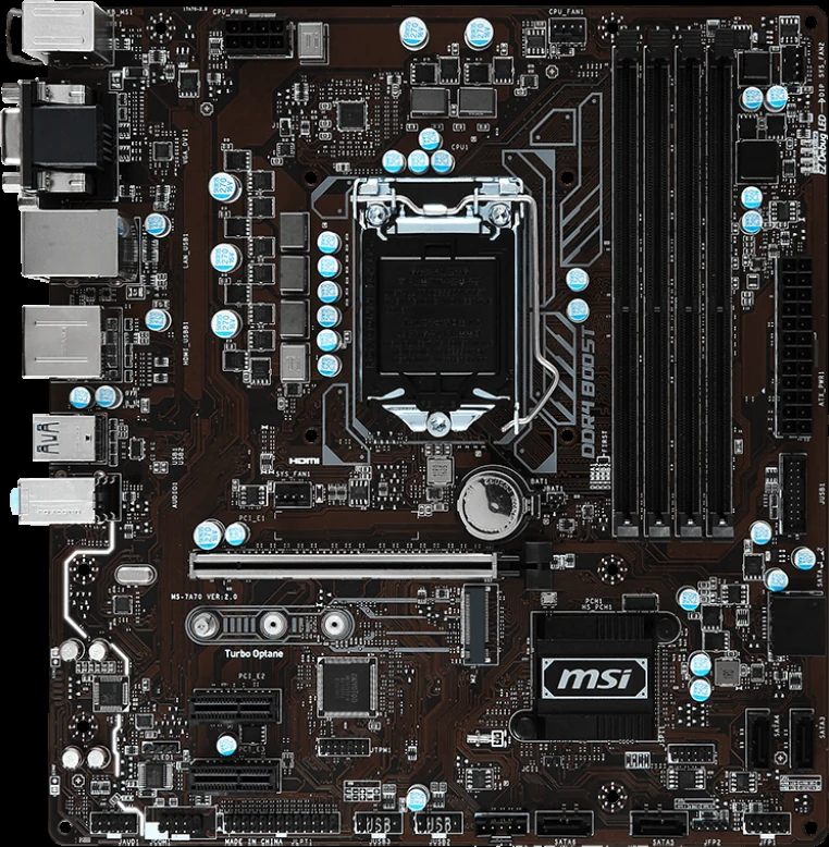 Mainboard MSI B250M PRO-VDH PLUS - LGA 1151 - NEW