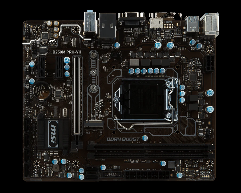 Mainboard MSI B250M PRO-VH - LGA 1151 - NEW
