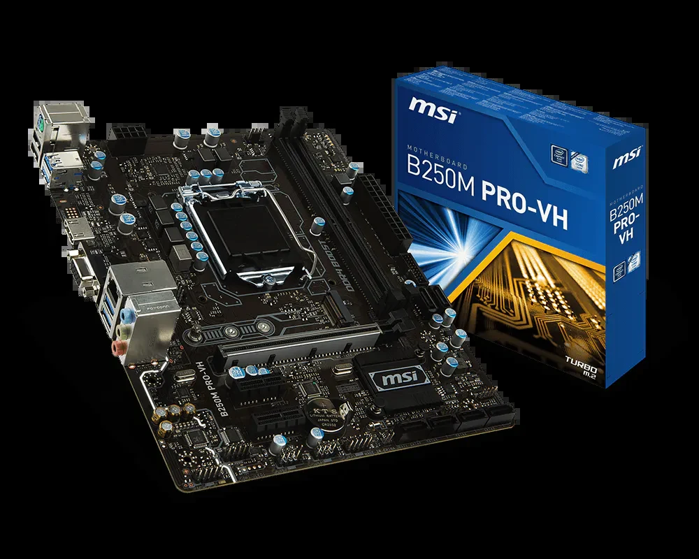 Mainboard MSI B250M PRO-VH PLUS - LGA 1151 - NEW