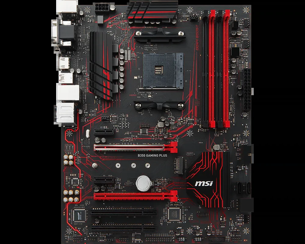 Mainboard MSI B350 GAMING PLUS - AM4 - NEW
