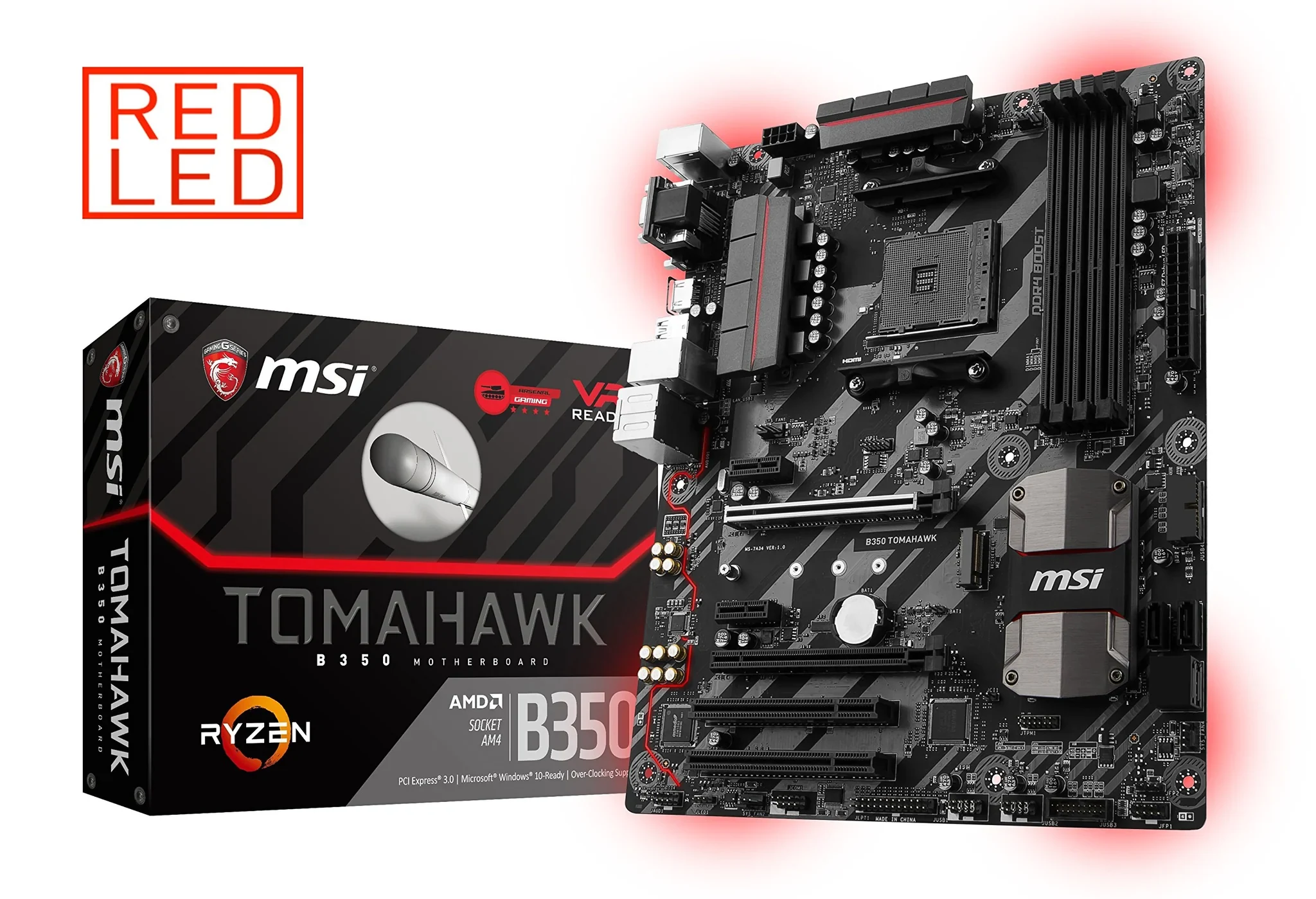Mainboard MSI B350 GAMING PRO CARBON - AM4 - NEW