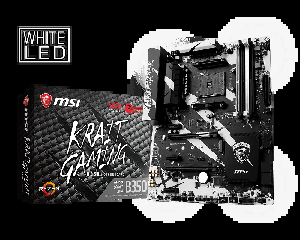 Mainboard MSI B350 KRAIT GAMING - AM4 - NEW