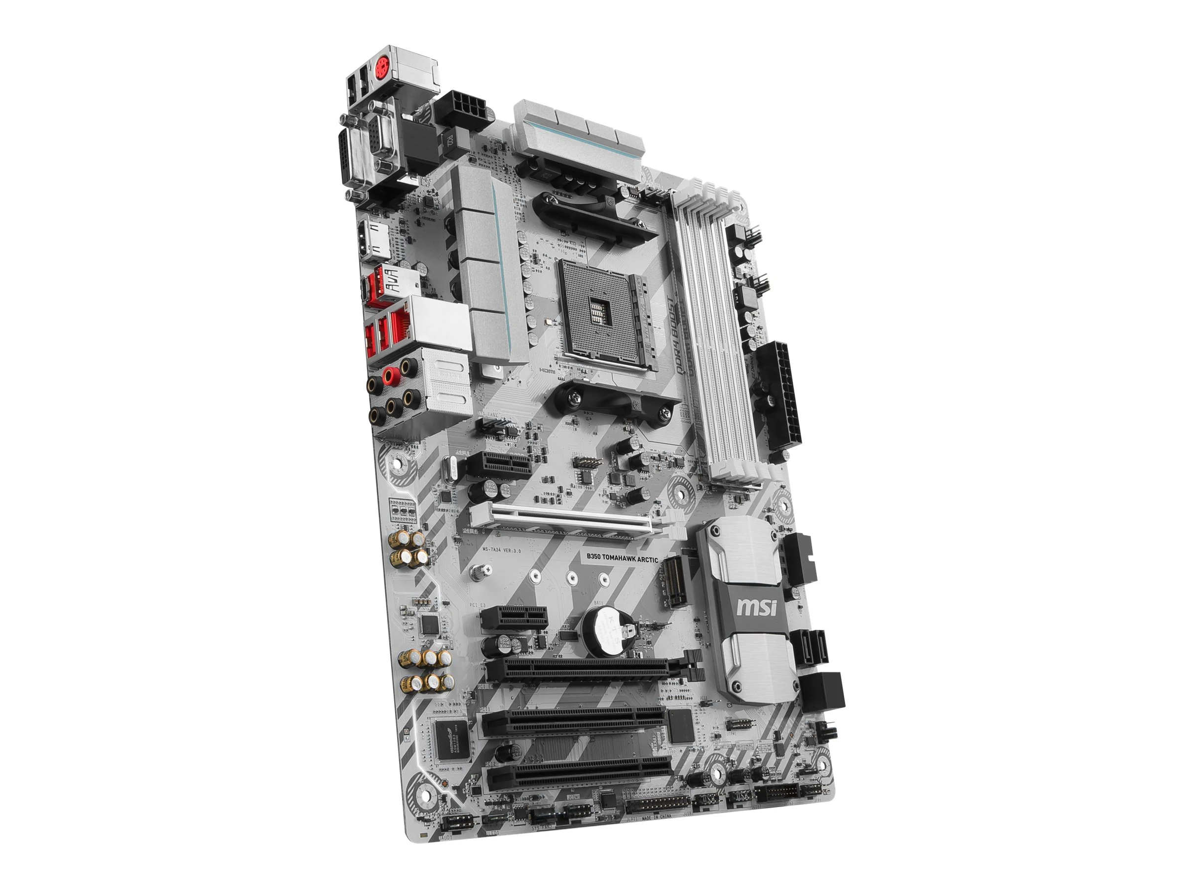Mainboard MSI B350 TOMAHAWK ARCTIC - AM4 - NEW