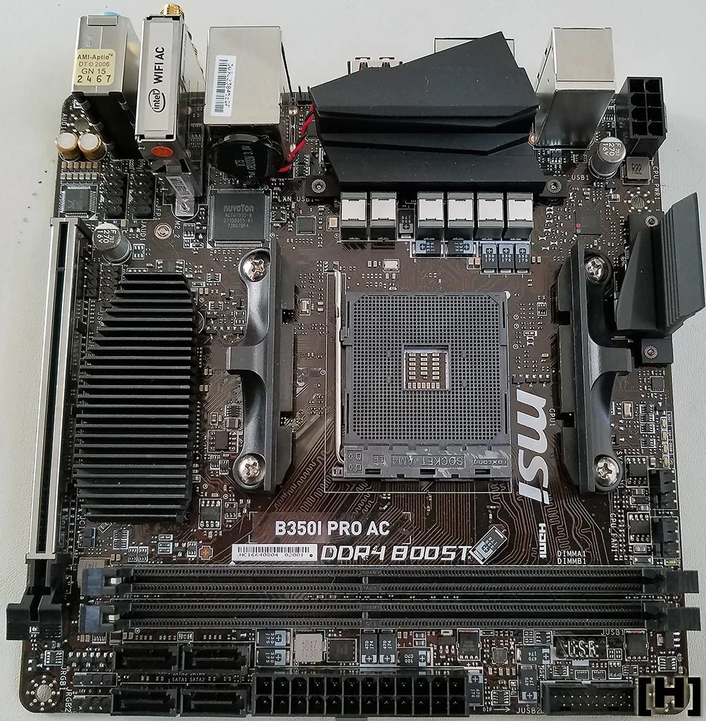 Mainboard MSI B350I PRO AC - AM4 - NEW