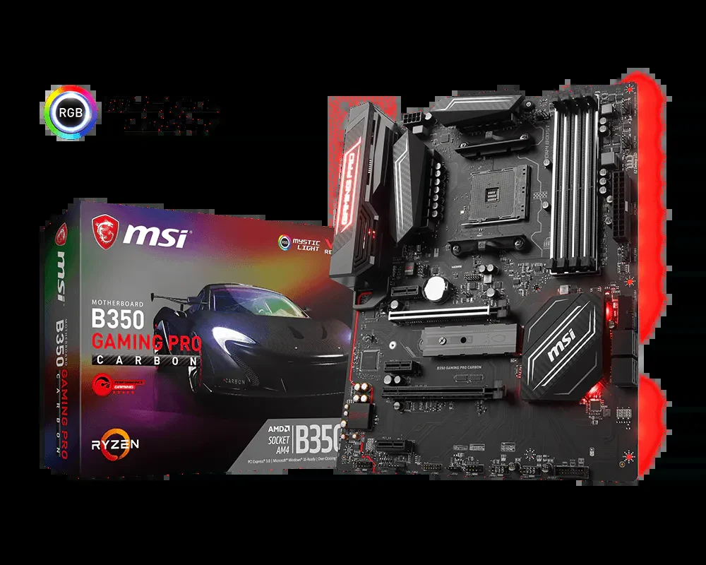 Mainboard MSI B350M GAMING PRO - AM4 - NEW