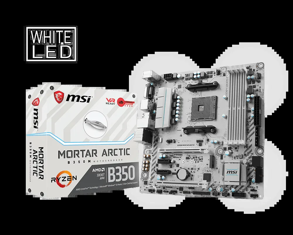 Mainboard MSI B350M MORTAR - AM4 - NEW
