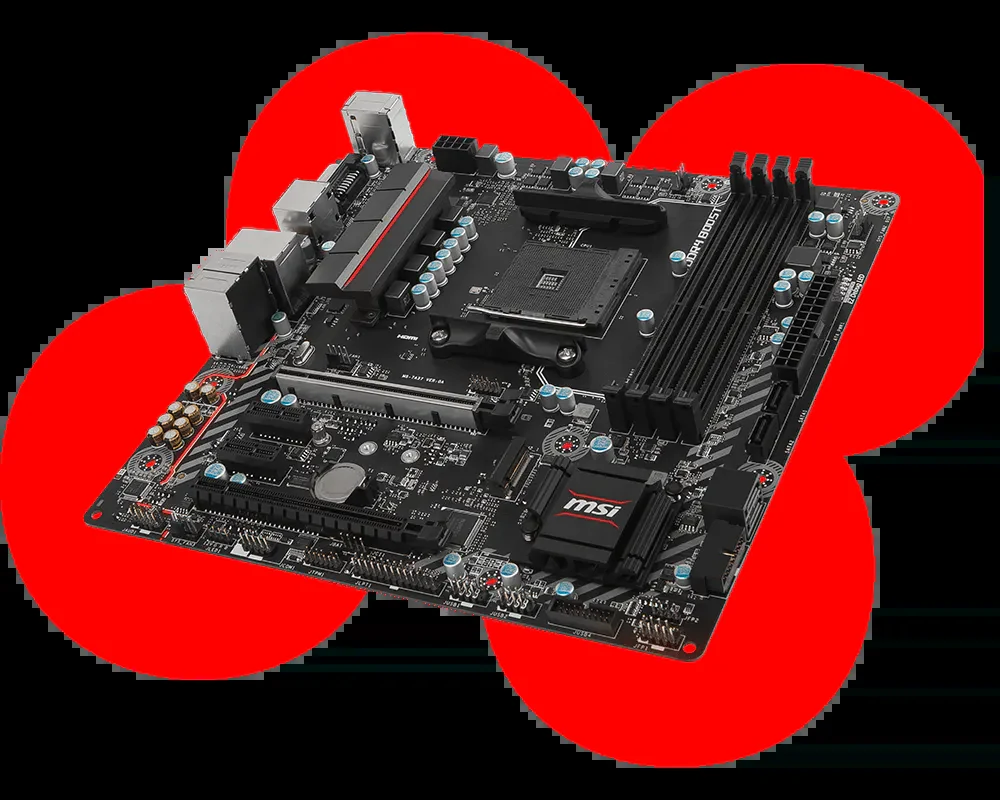 Mainboard MSI B350M MORTAR - AM4 - NEW