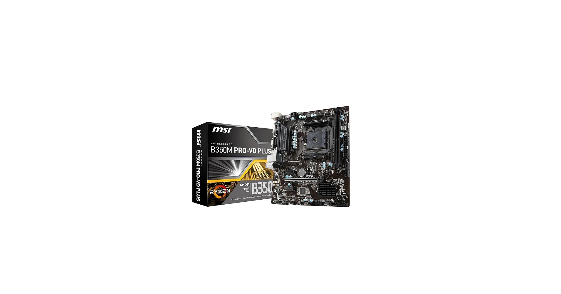 Mainboard MSI B350M PRO-VD PLUS - AM4 - NEW