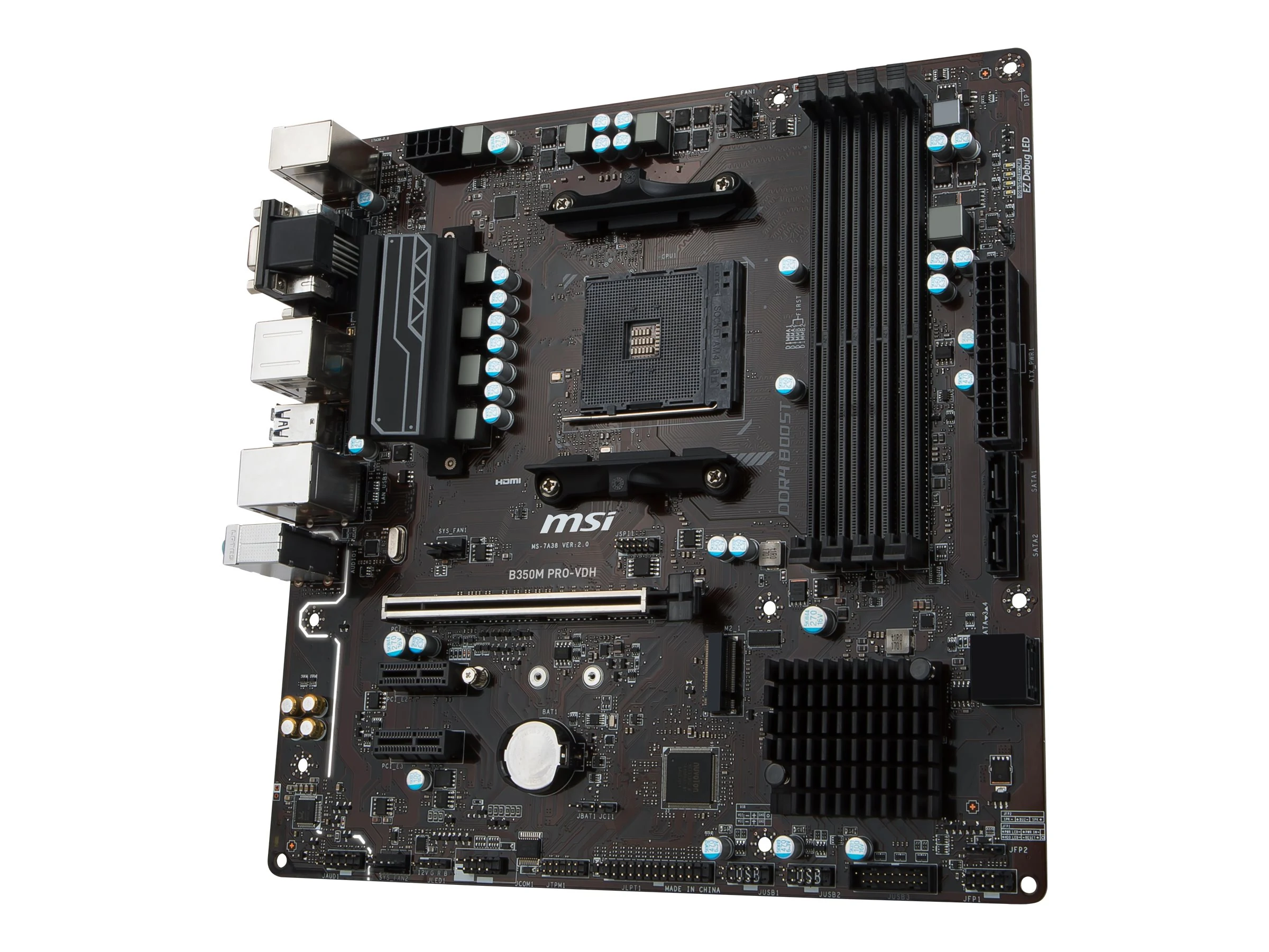 Mainboard MSI B350M PRO-VDH - AM4 - NEW