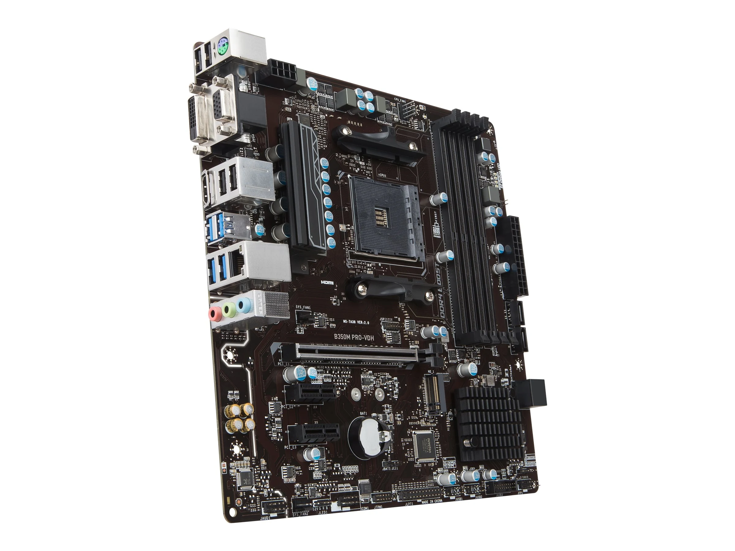 Mainboard MSI B350M PRO-VDH - AM4 - NEW