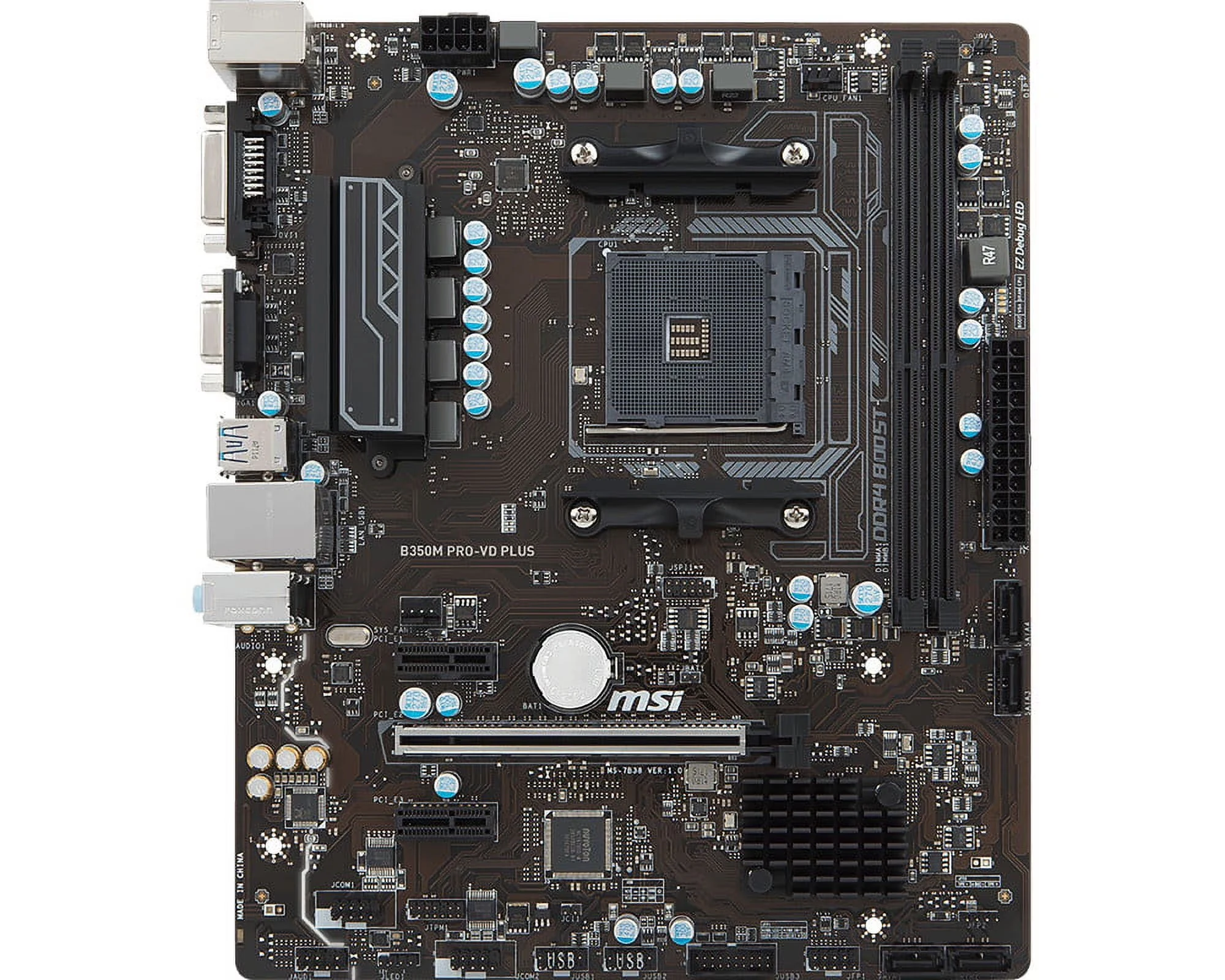 Mainboard MSI B350M PRO-VH PLUS - AM4 - NEW