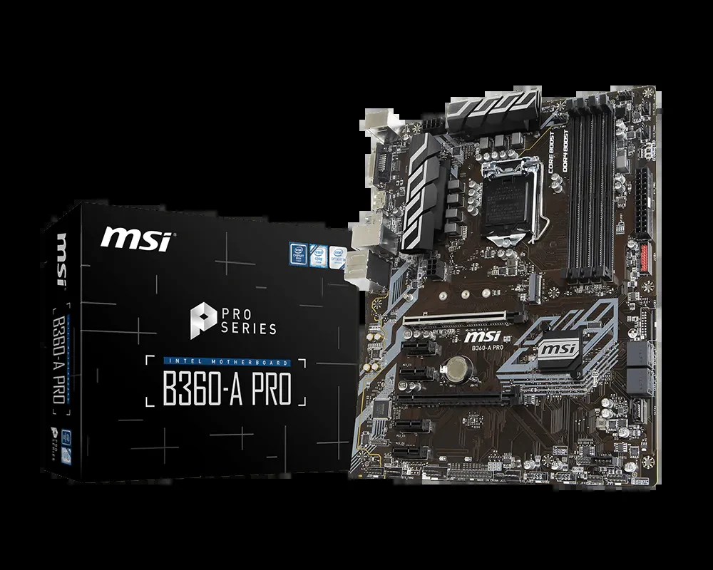 Mainboard MSI B360-A PRO - LGA 1151 - NEW