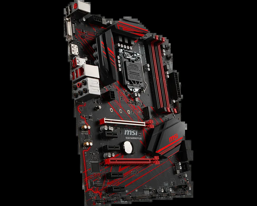 Mainboard MSI B360 GAMING PLUS - LGA 1151 - NEW