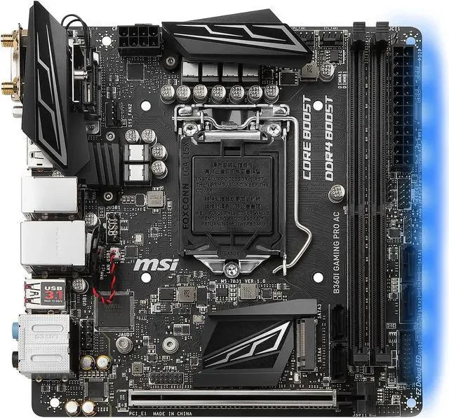 Mainboard MSI B360I GAMING PRO AC - LGA 1151 - NEW