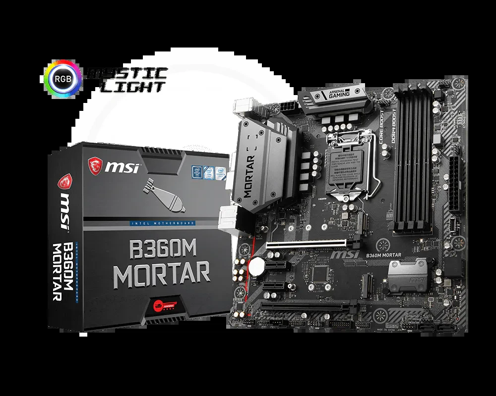 Mainboard MSI B360M MORTAR - LGA 1151 - NEW