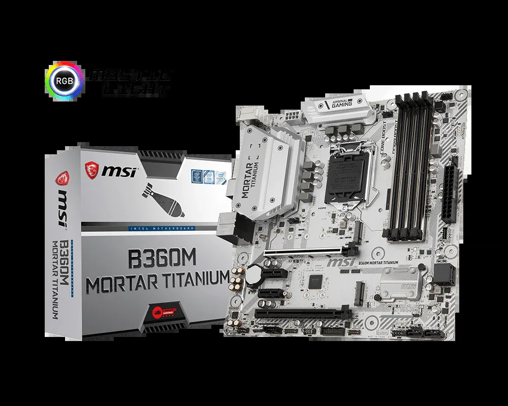 Mainboard MSI B360M MORTAR - LGA 1151 - NEW