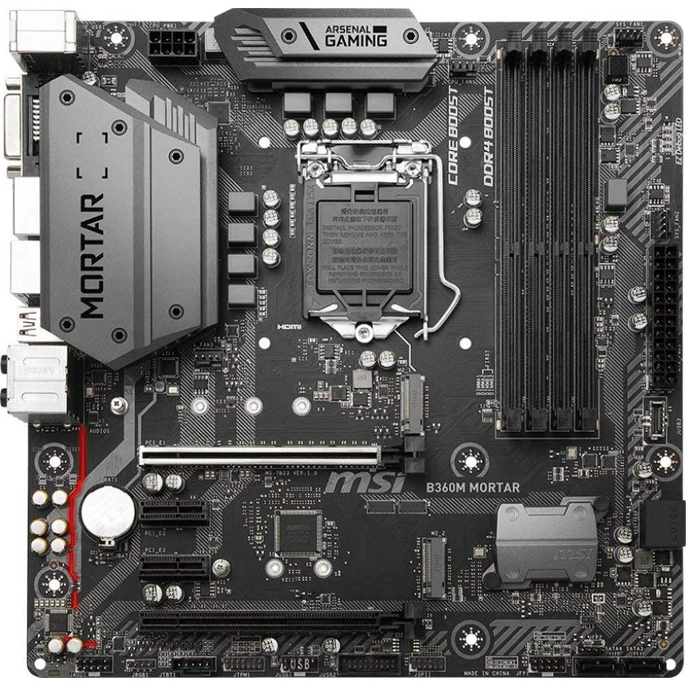 Mainboard MSI B360M MORTAR - LGA 1151 - NEW