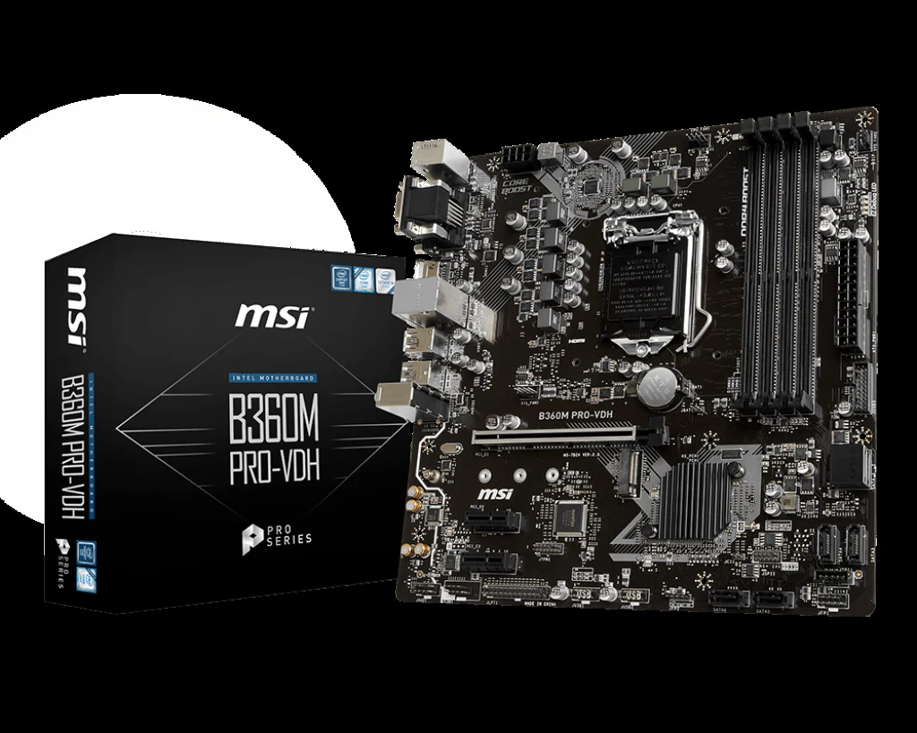 Mainboard MSI B360M PRO-VD - LGA 1151 - NEW