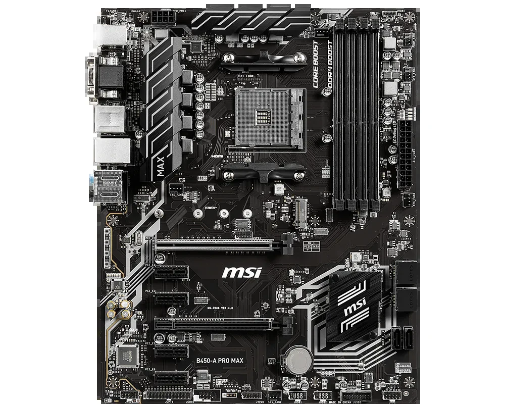 Mainboard MSI B450-A PRO - AM4 - NEW