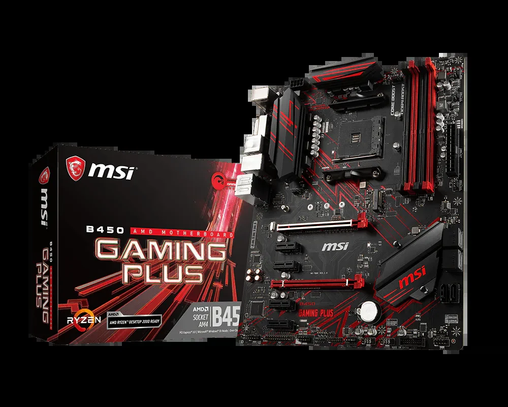 Mainboard MSI B450 GAMING PLUS - AM4 - NEW
