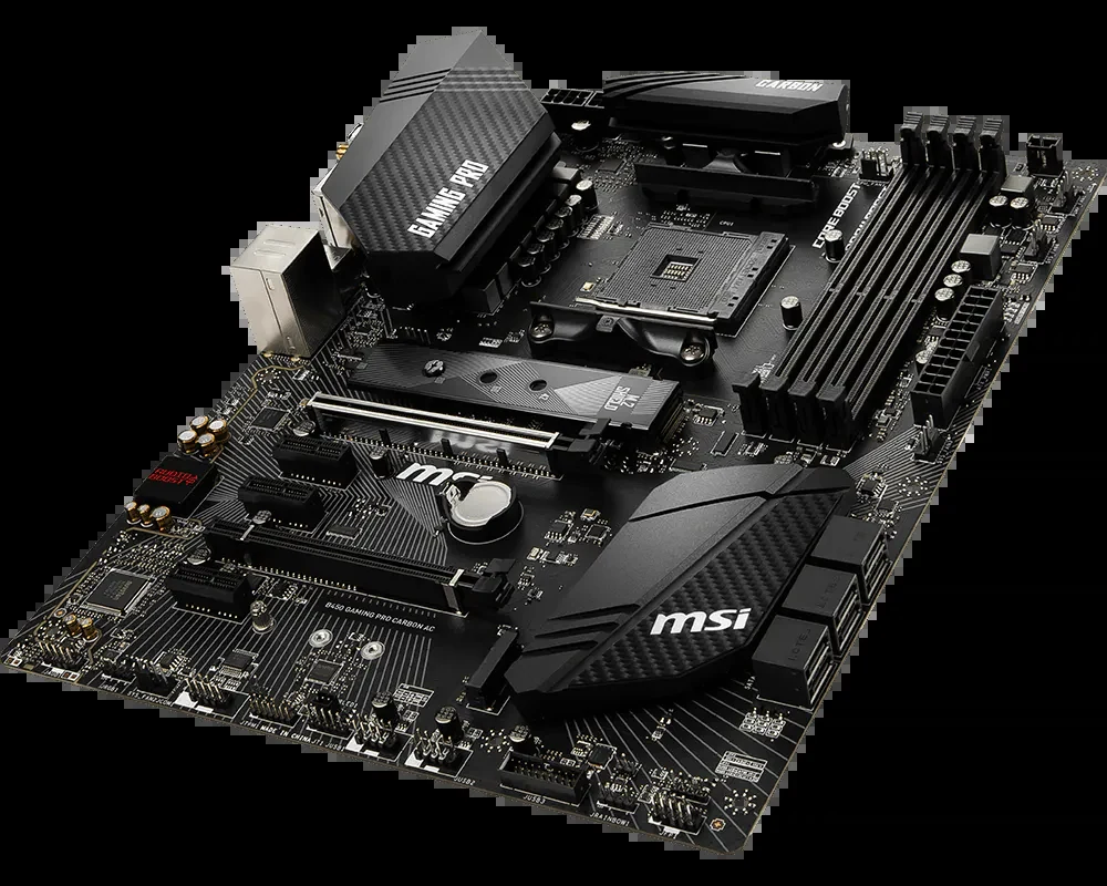 Mainboard MSI B450 GAMING PRO CARBON AC - AM4 - NEW