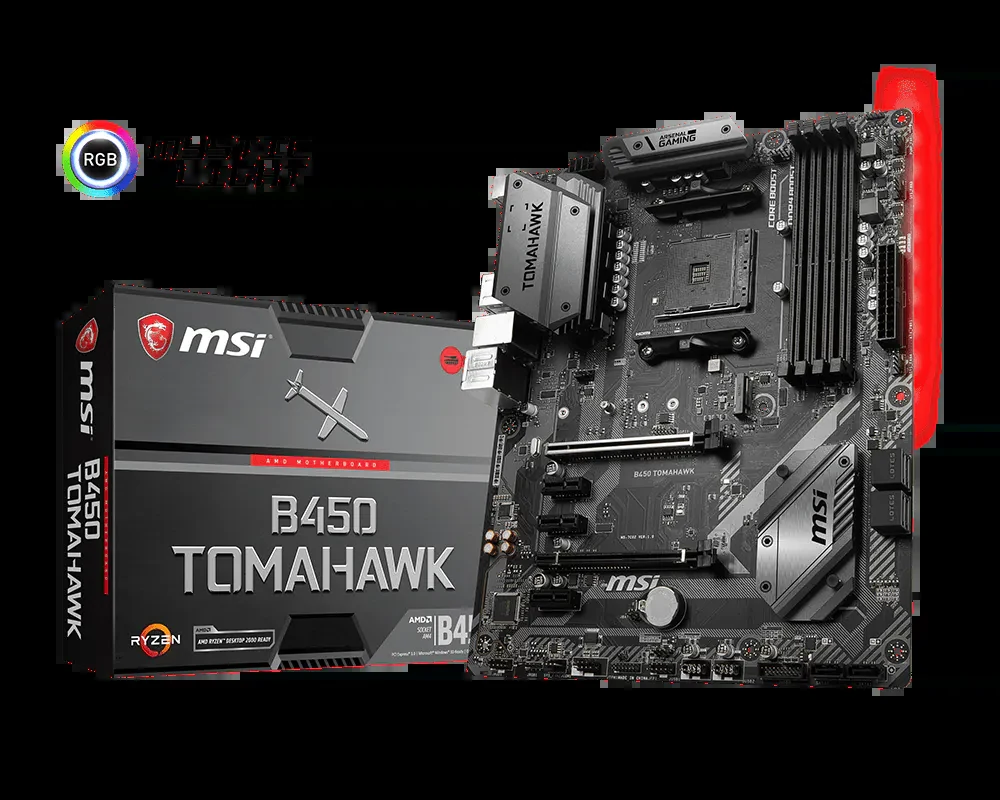 Mainboard MSI B450 TOMAHAWK - AM4 - NEW