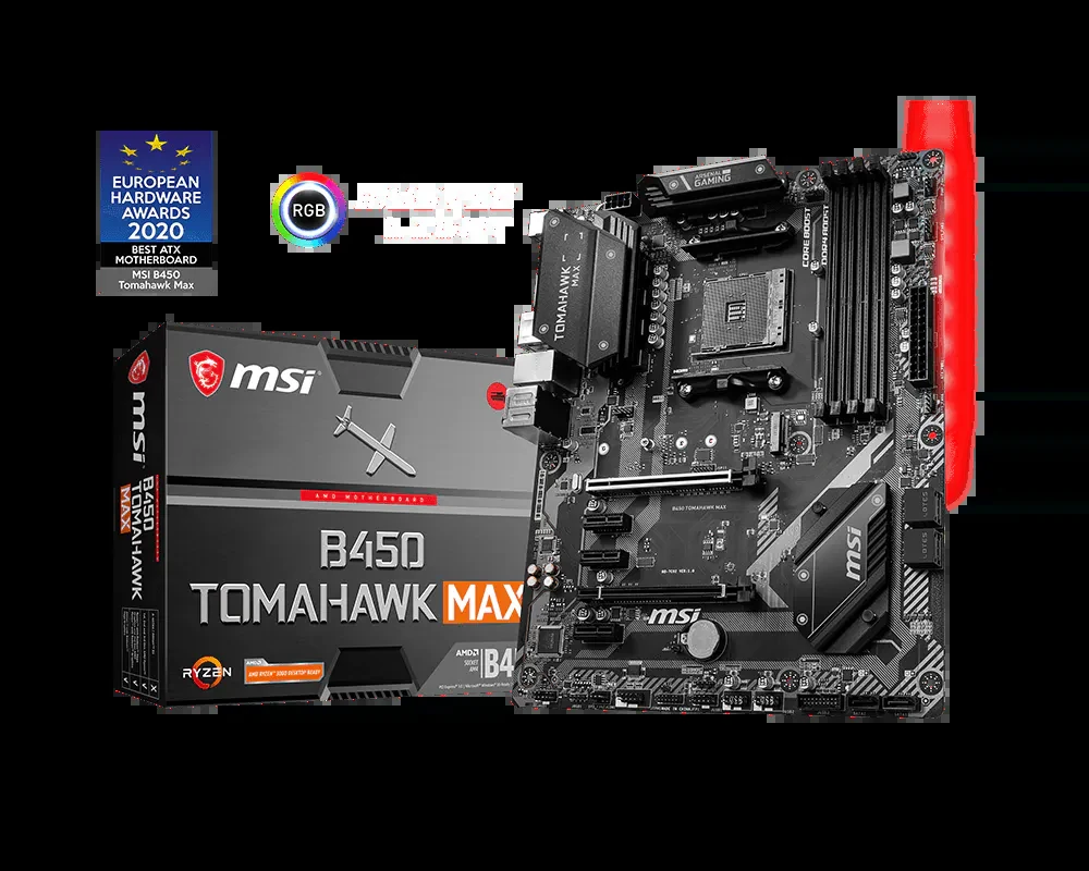 Mainboard MSI B450 TOMAHAWK MAX - AM4 - NEW