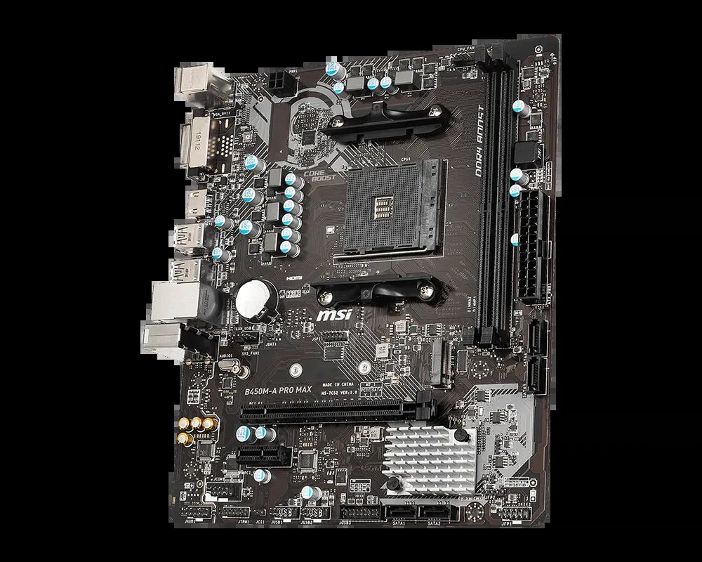 Mainboard MSI B450M-A PRO MAX - AM4 - NEW