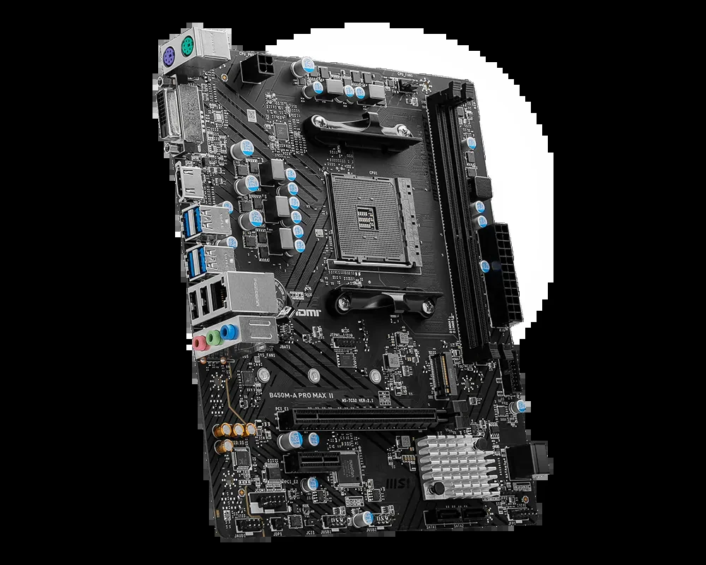 Mainboard MSI B450M-A PRO MAX II - AM4 - NEW