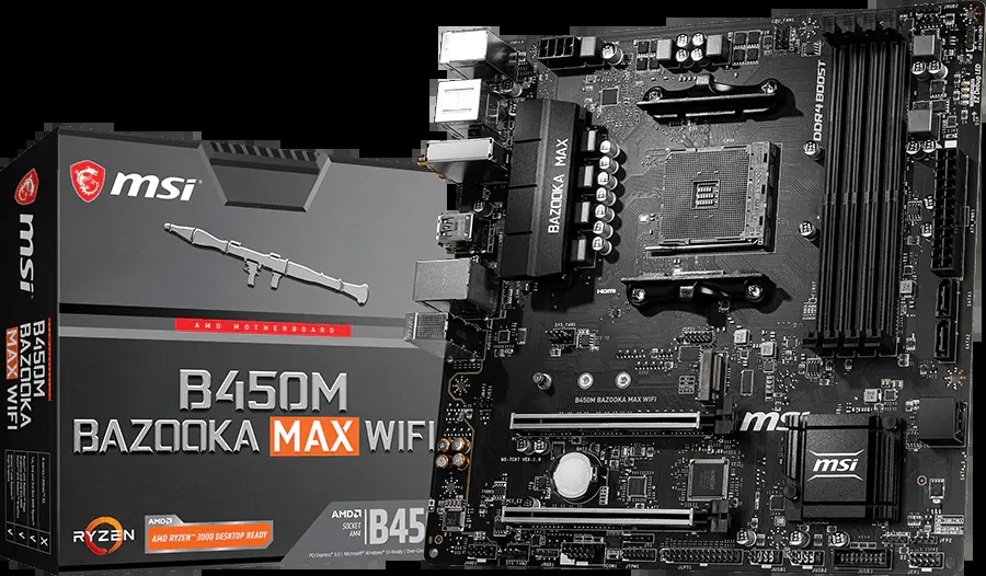 Mainboard MSI B450M BAZOOKA V2 - AM4 - NEW
