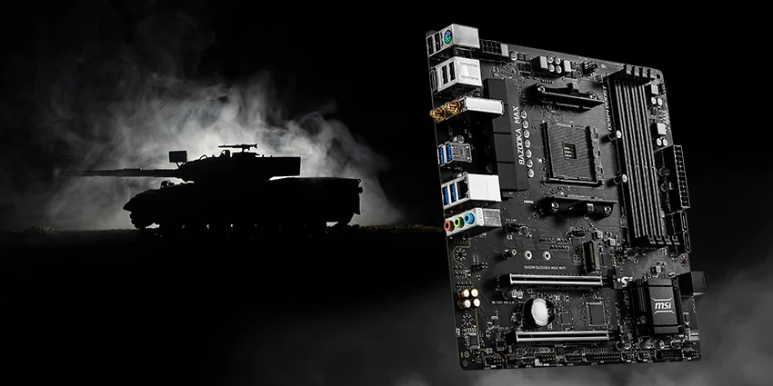 Mainboard MSI B450M BAZOOKA V2 - AM4 - NEW