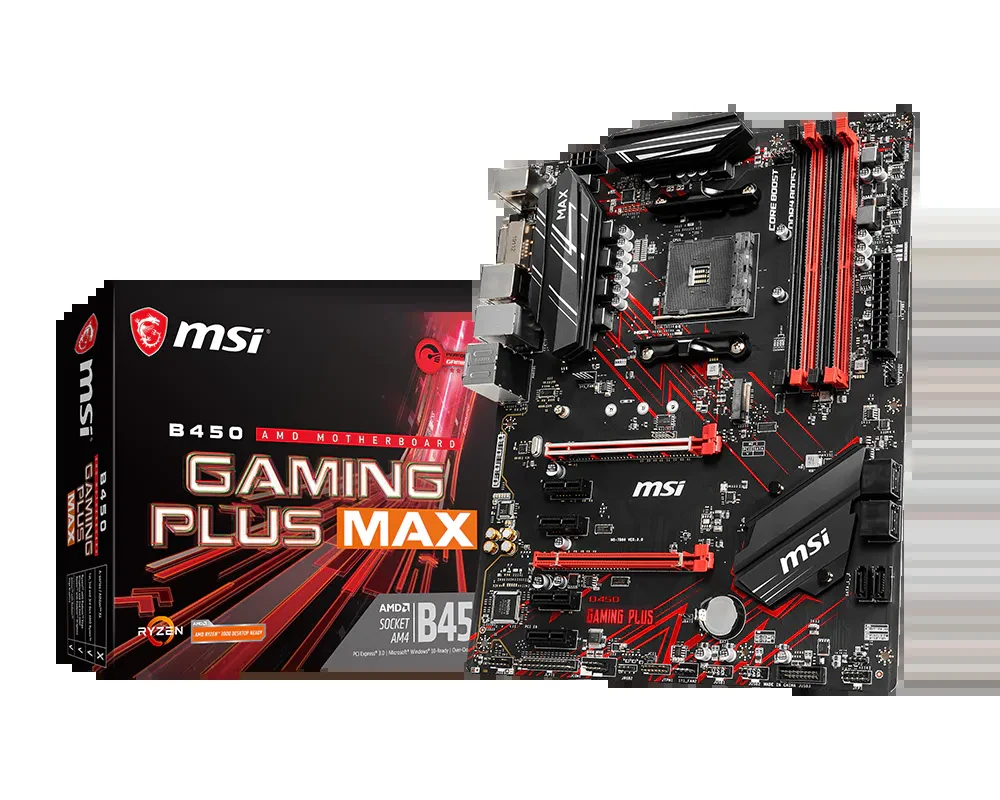Mainboard MSI B450M GAMING PLUS - AM4 - NEW
