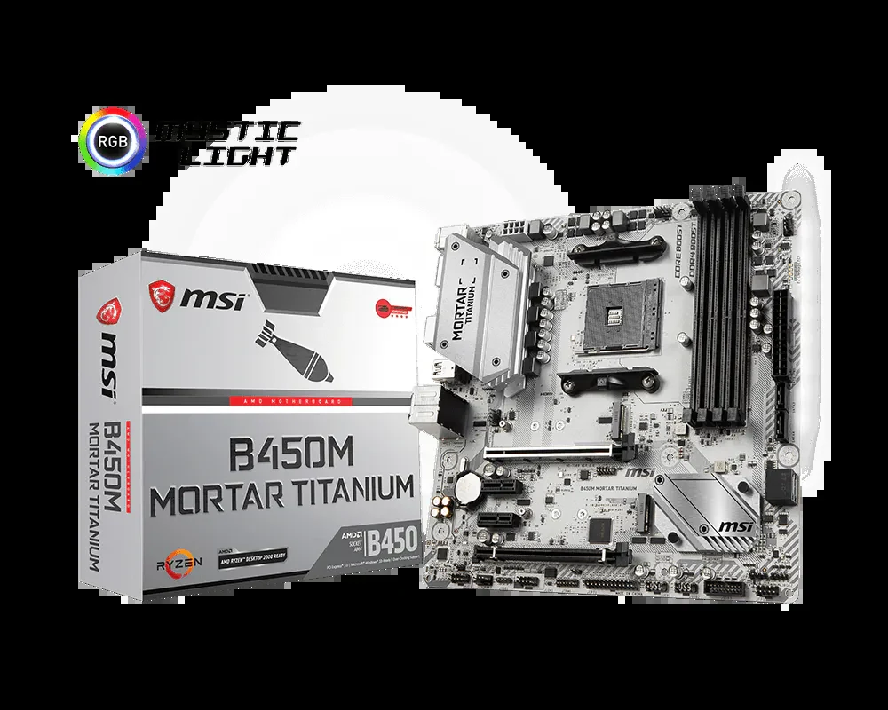 Mainboard MSI B450M MORTAR - AM4 - NEW