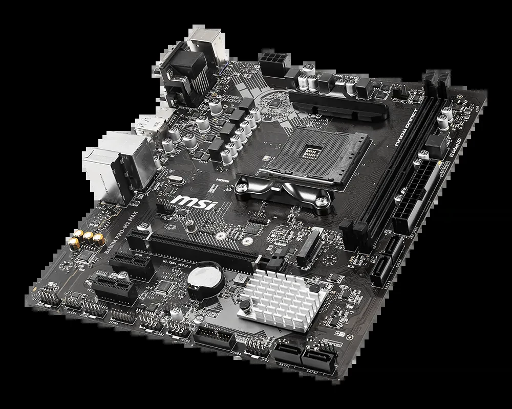 Mainboard MSI B450M PRO-M2 MAX - AM4 - NEW