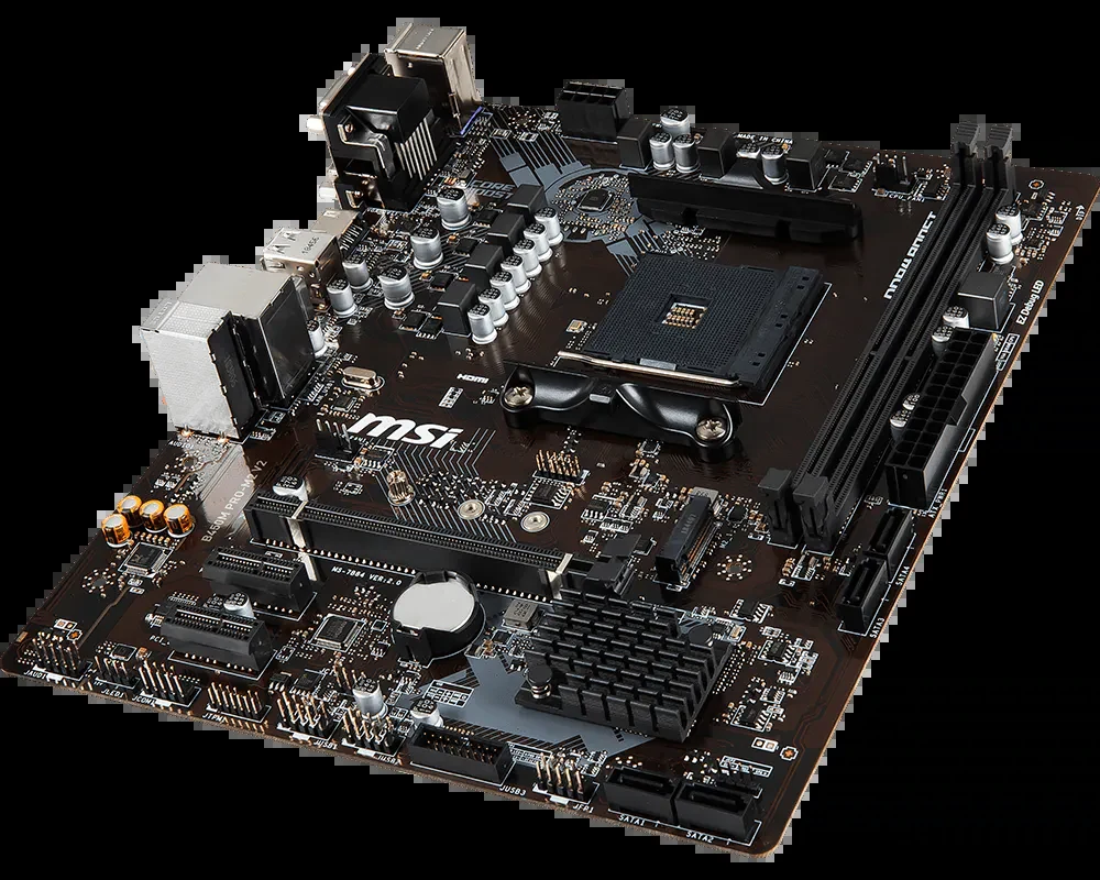Mainboard MSI B450M PRO-M2 V2 - AM4 - NEW