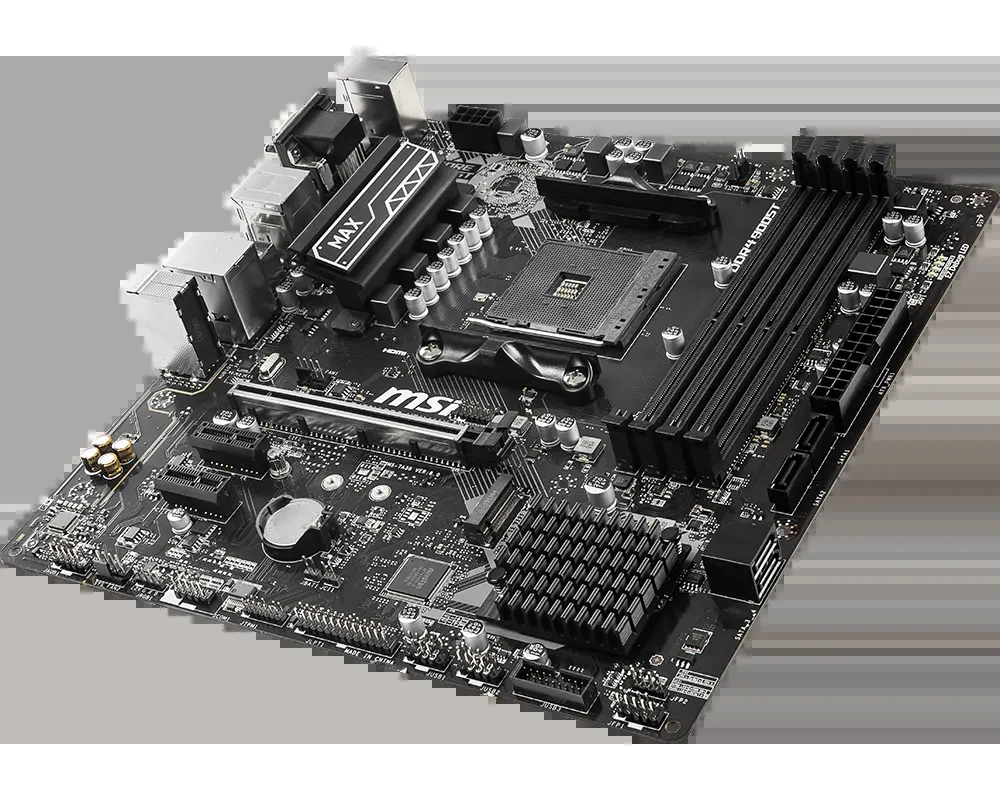 Mainboard MSI B450M PRO-VDH MAX - AM4 - NEW