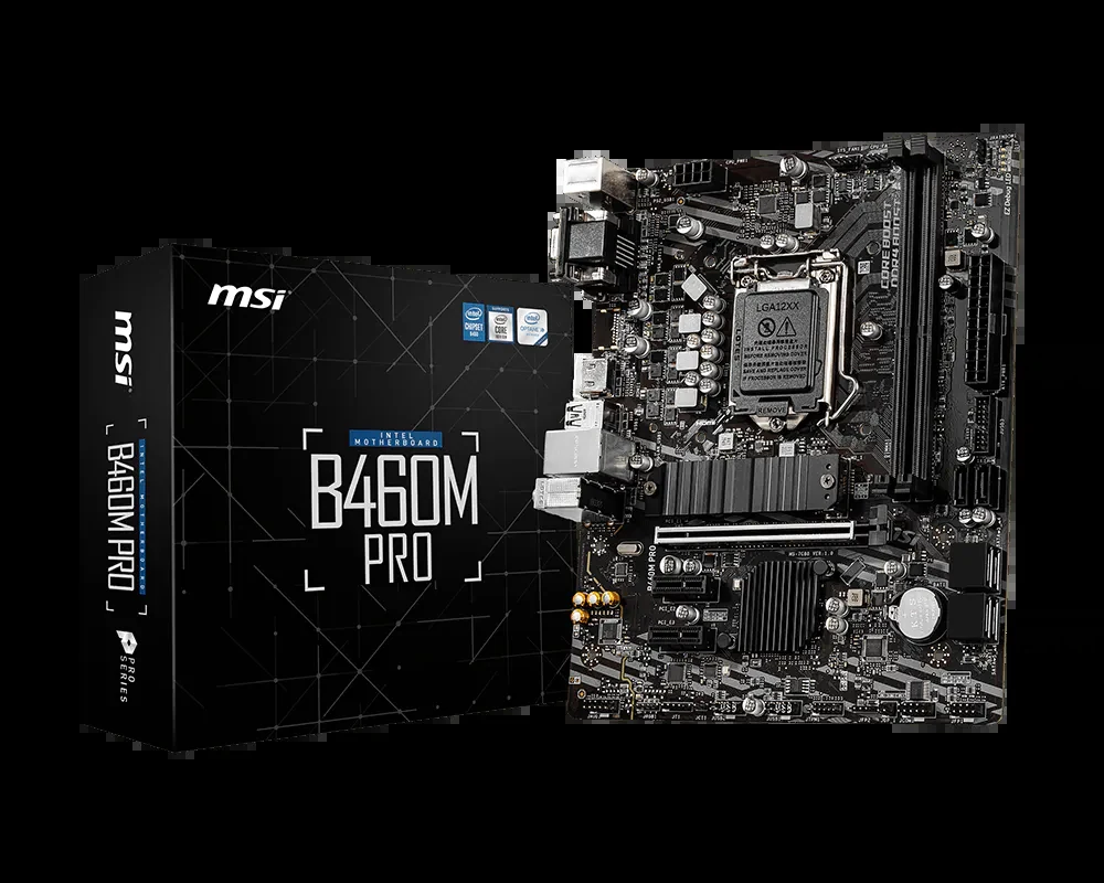 Mainboard MSI B460M PRO - LGA 1200 - NEW