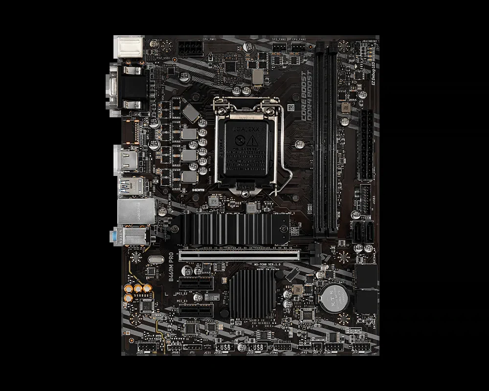 Mainboard MSI B460M PRO - LGA 1200 - NEW