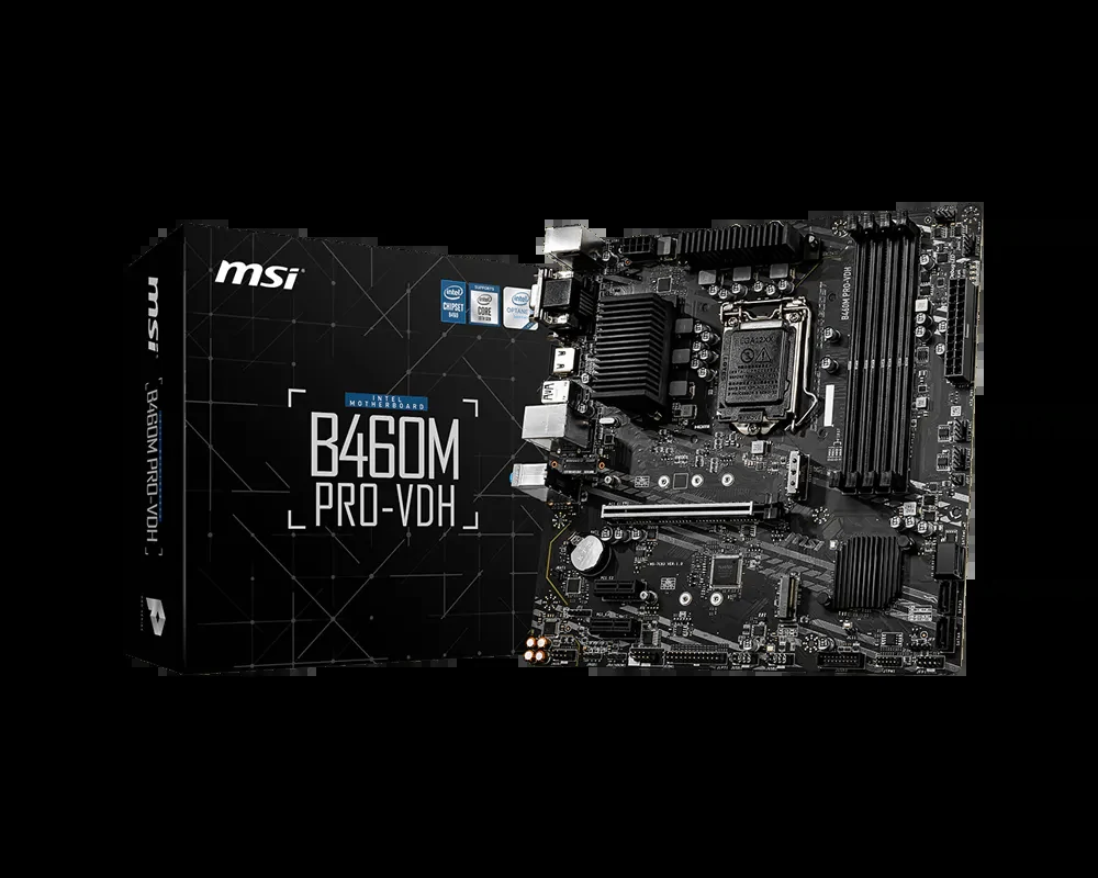 Mainboard MSI B460M PRO-VDH - LGA 1200 - NEW