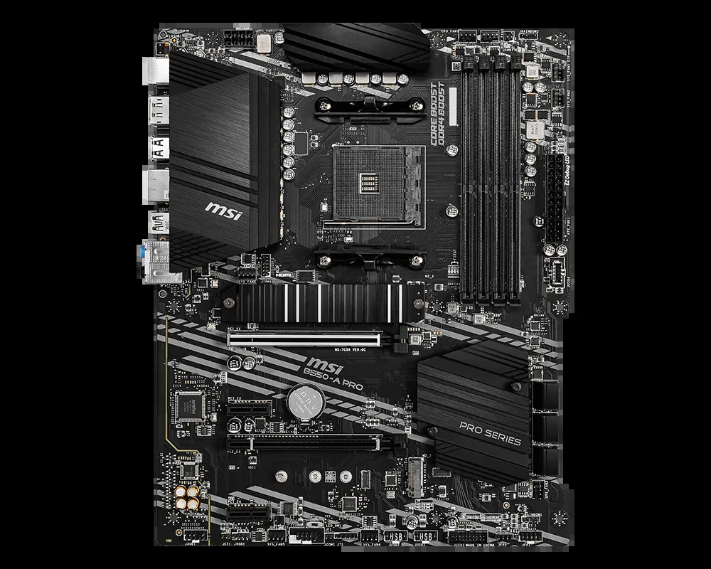 Mainboard MSI B550-A PRO - 4 Khe RAM DDR4 - AM4 - NEW