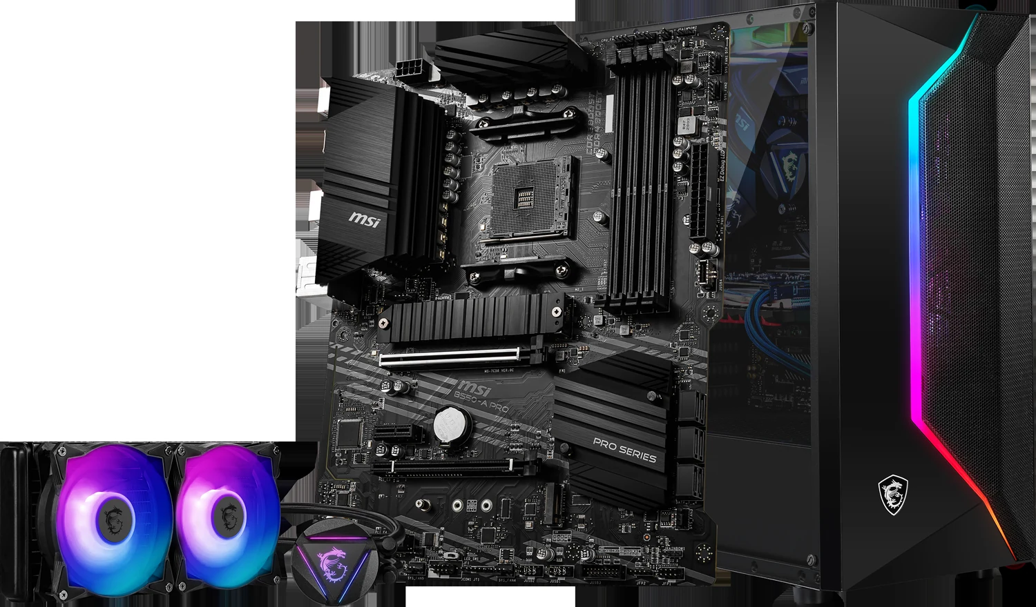 Mainboard MSI B550-A PRO - 4 Khe RAM DDR4 - AM4 - NEW