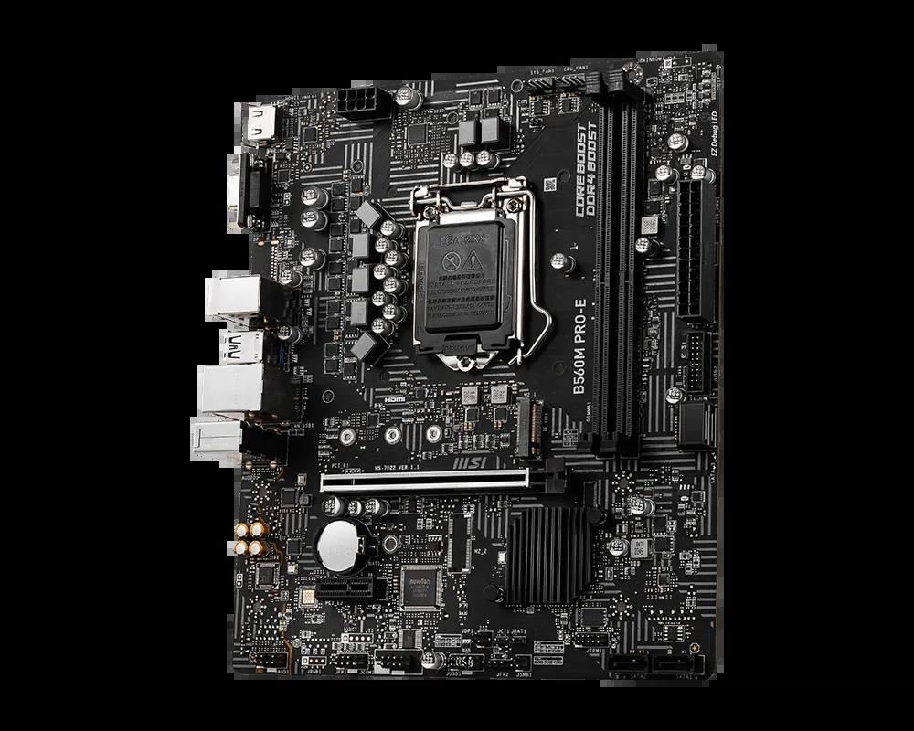 Mainboard MSI B560M PRO-E - LGA 1200 - NEW