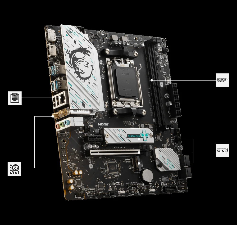 Mainboard MSI B650M GAMING WIFI DDR5 - NEW
