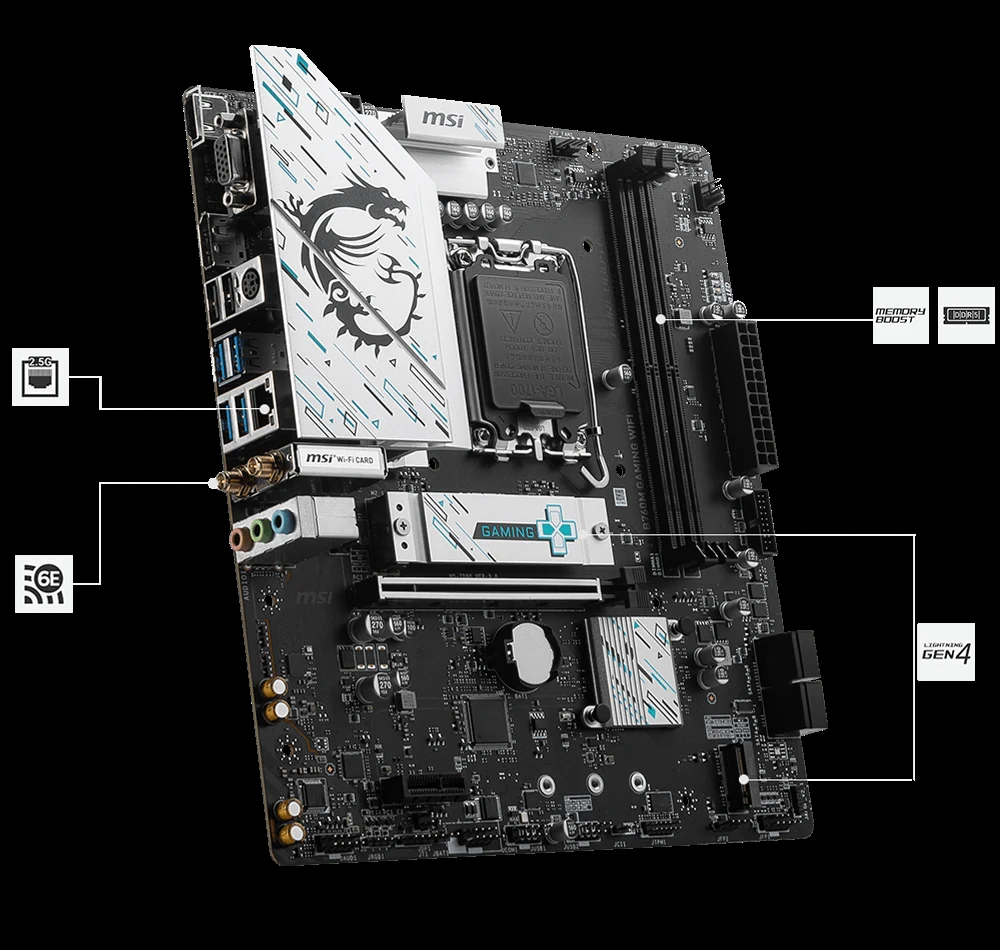 Mainboard MSI B760M GAMING WIFI NEW