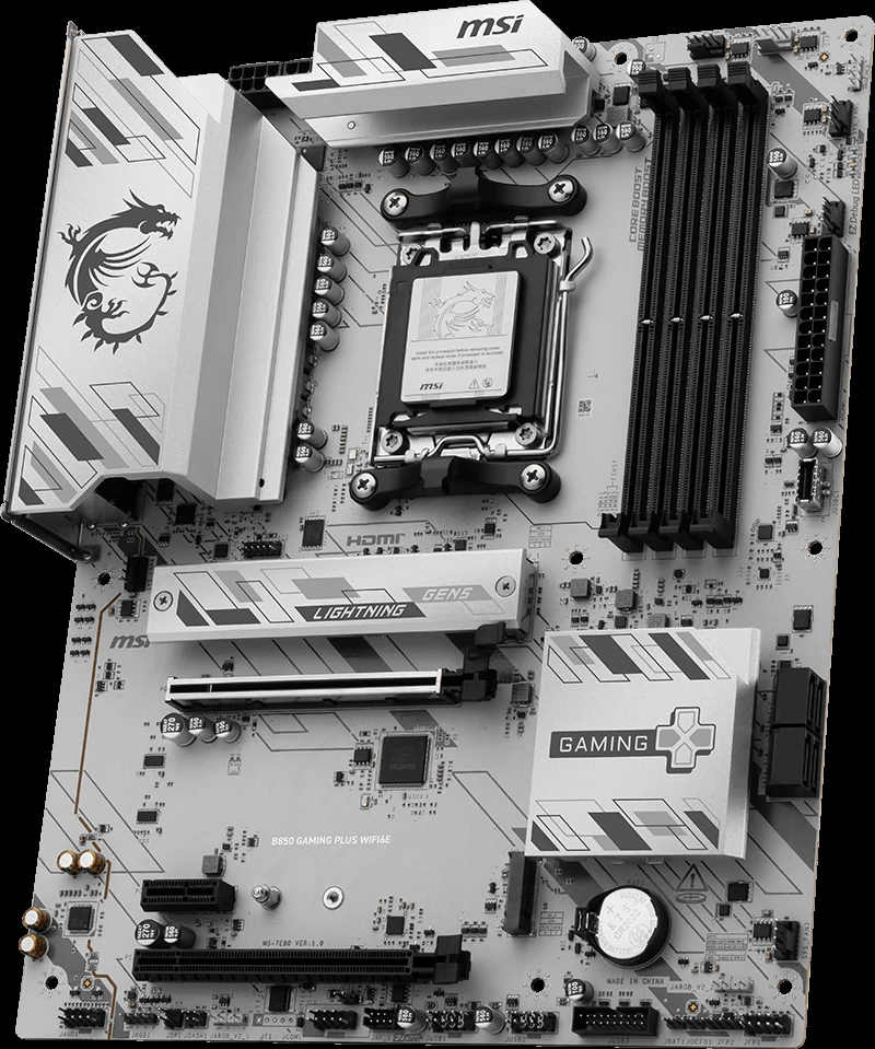 Mainboard MSI B850 GAMING PLUS WIFI - 4 Khe RAM DDR5 - AM5 - NEW